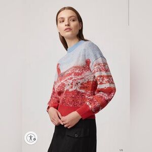 Canada Goose Landscape Wool Knit Sweater (Rokh x Matt McCormick Collab) - Size M